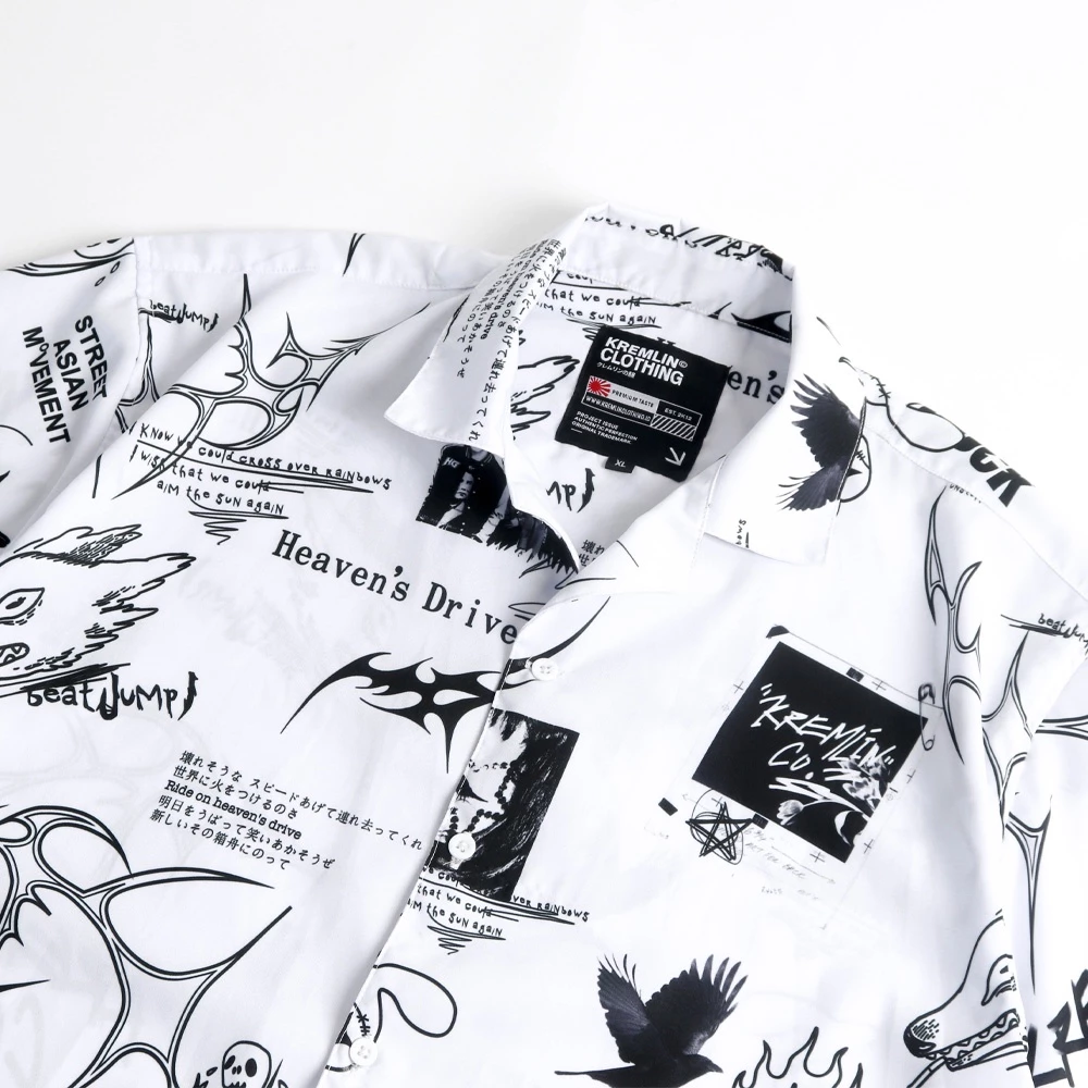 KREMLIN Shirt Kemeja Fullprint - Rockstar